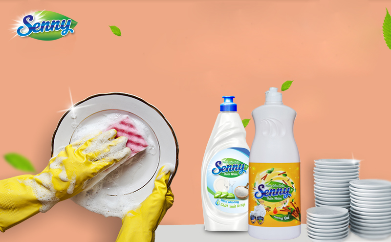 Nước rửa chén Senny- Nước rửa chén bát an toàn, tốt nhất hiện nay